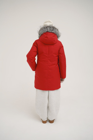 Парка пуховая Хайди Top Arctic Goose (Женский; 46; Красный без*Меха)
